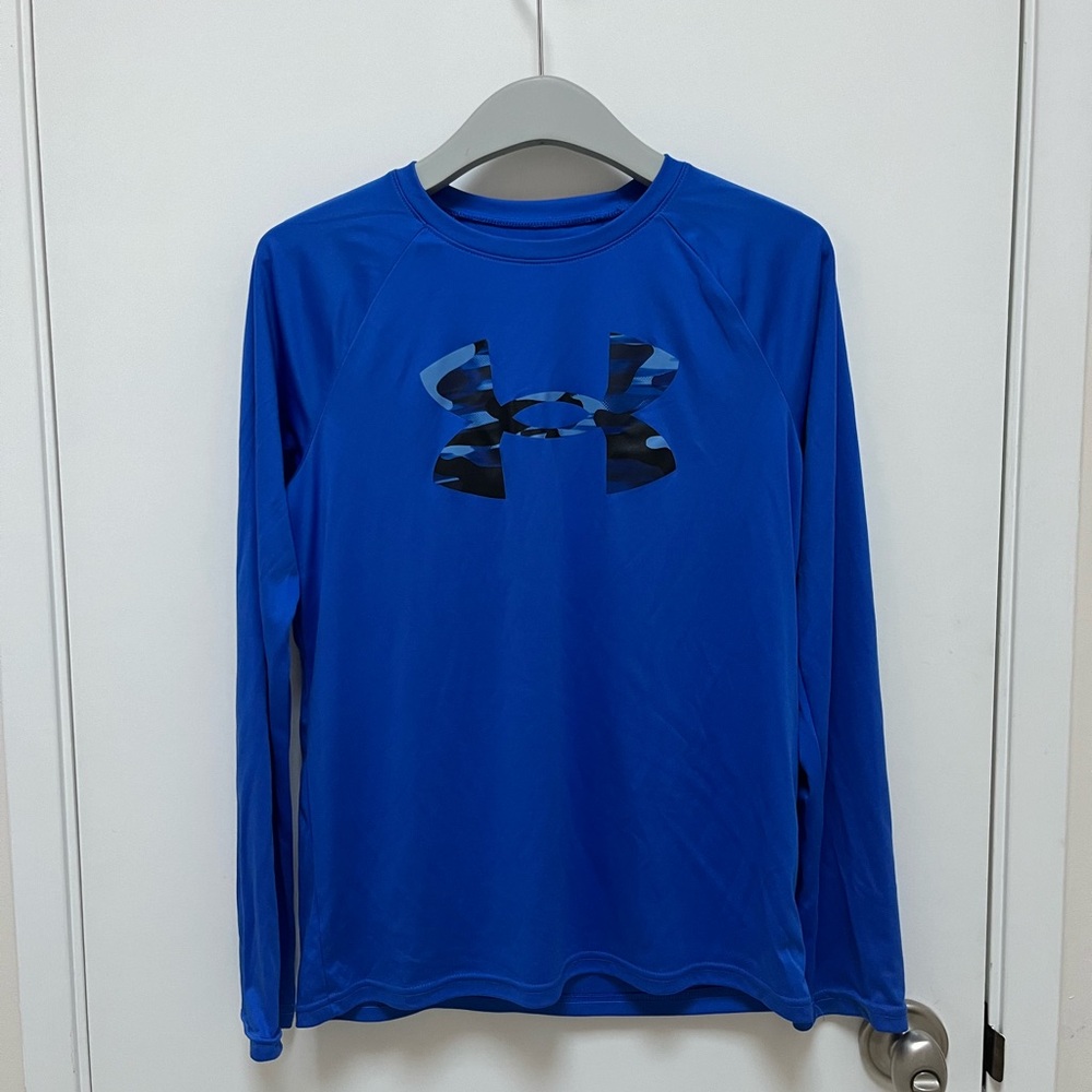 Under Armour Blue Dri Fit Youth L